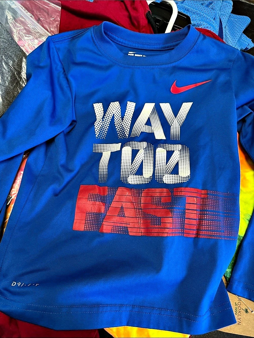 Nike Way Too Fast Dri-FIT Graphic Tee Boys Medium